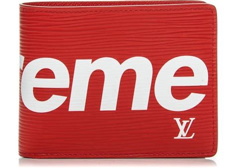 lv and supreme wallet